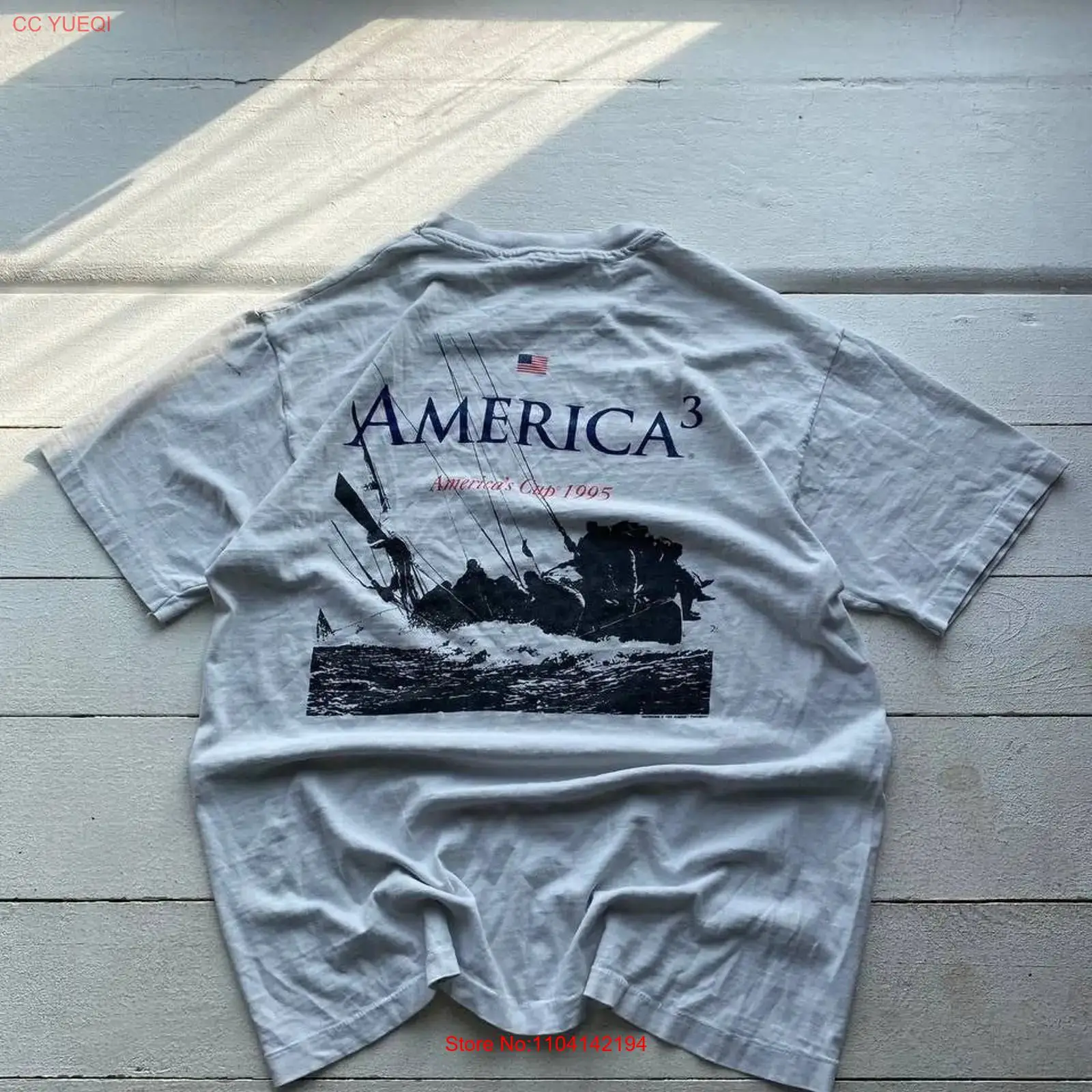 Vintage Fashion Archive - 1995 VTG America's Cup A3 Tişört