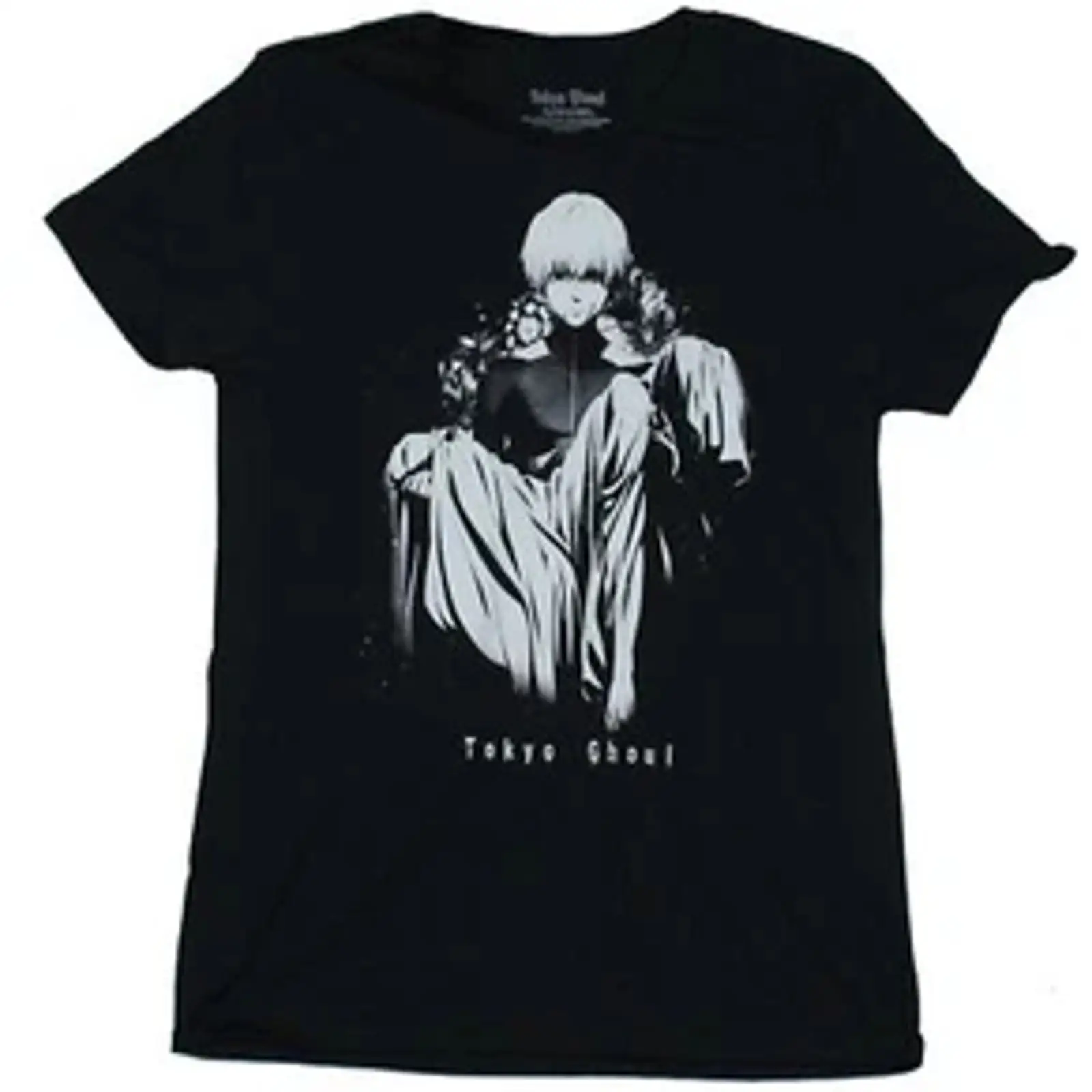 Vintage Fashion In Tokyo - Tokyo Ghoul Erkek Tişörtü Vücut Görüntüsüne