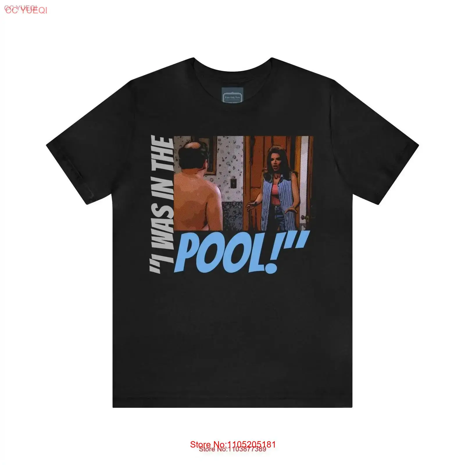 Vintage Fashion Quotes - Jersey Tişört Seinfeld TV şovu Alıntısı