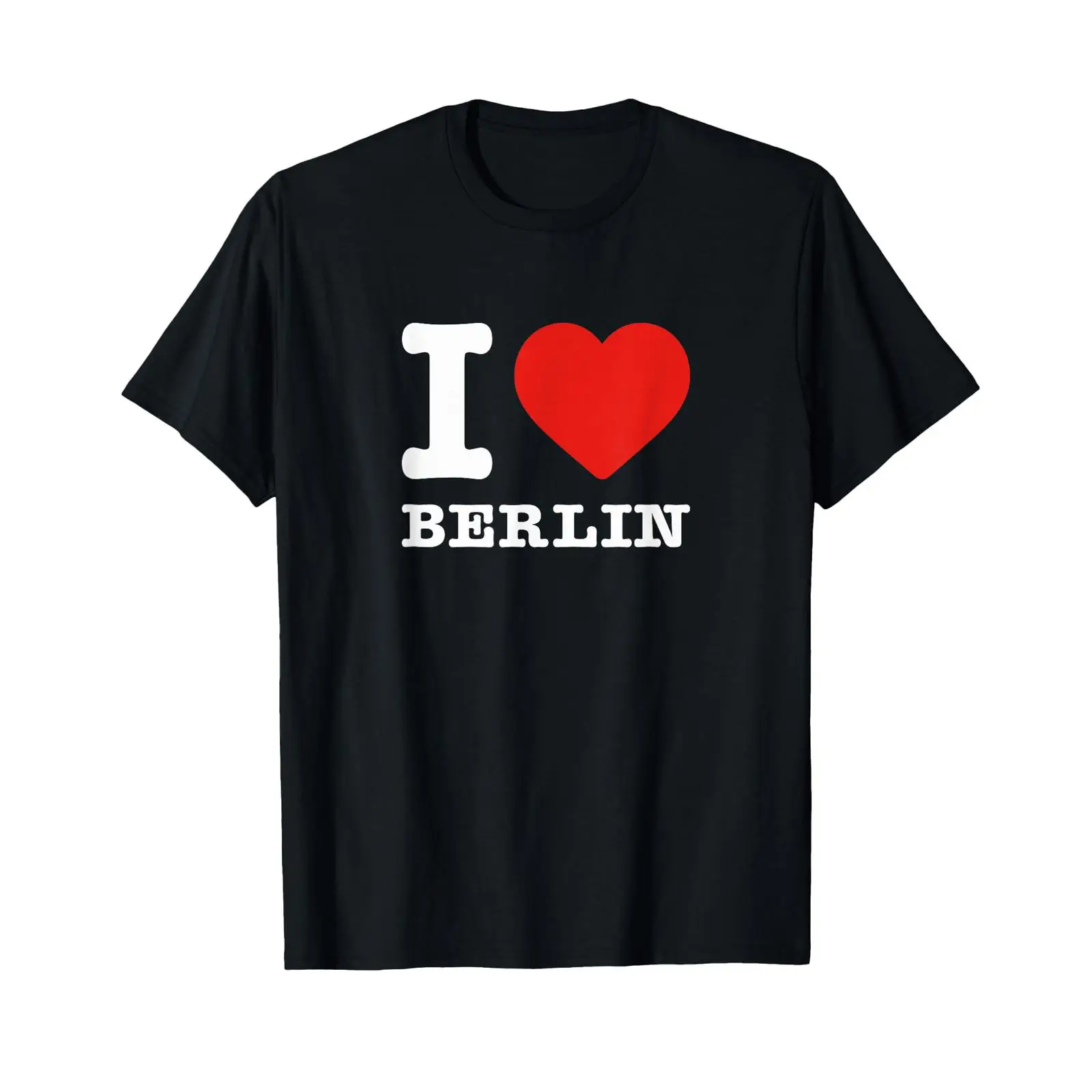 Vintage Fashion Berlin - Berlin Motifi yazılı tişört siyah vintage