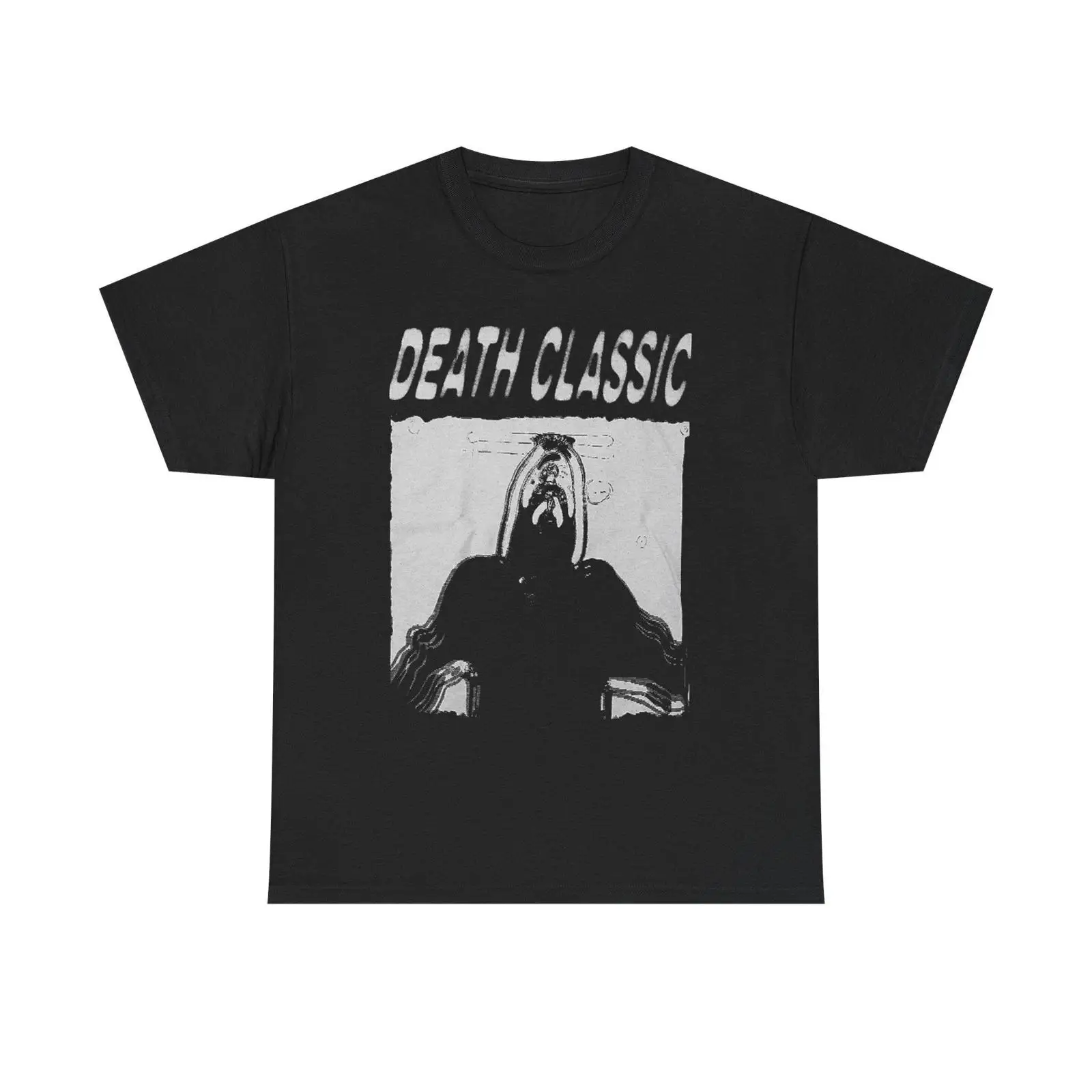Vintage Fashion Store - DEATH GRIPS klasik tişört the money