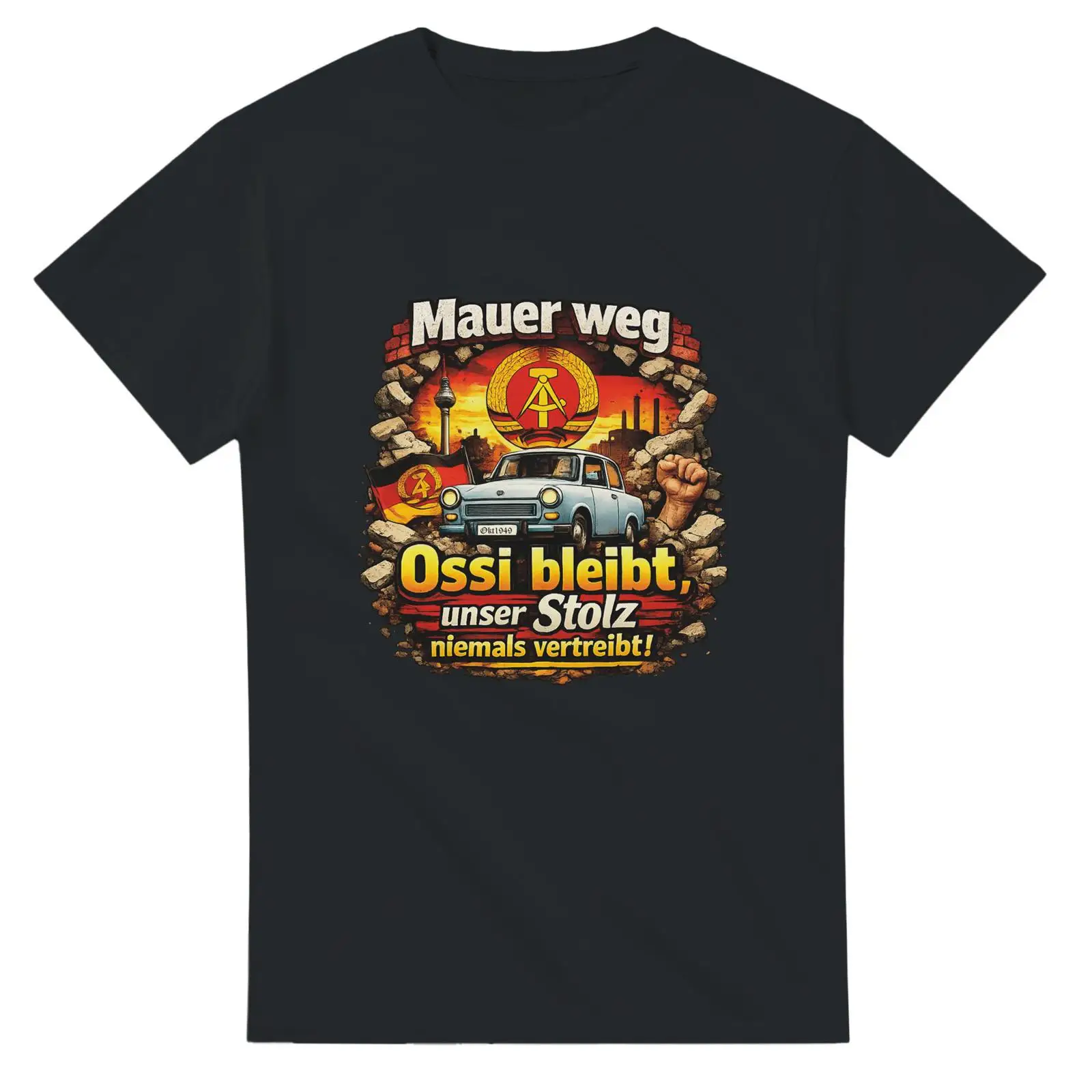 Vintage Fashion Berlin - Mauer Weg Ossi Doğu Almanya GDR