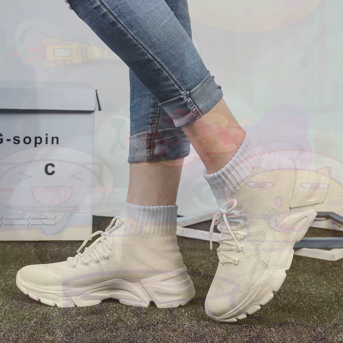 Vintage Fashion Reseller - Yüksekliği Artırır Sümer Basketbol Basketbol kadın