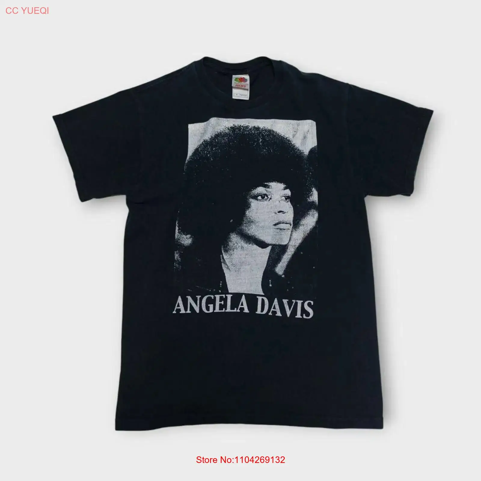 Vintage Fashion Knitwear - Nadir 90'lar Angela Davis Tişörtü M