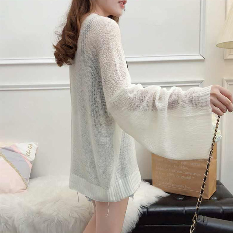 İlkbahar sonbahar şeffaf örgü  - Crop Cardigan Vintage incelemesi ve fiyatı