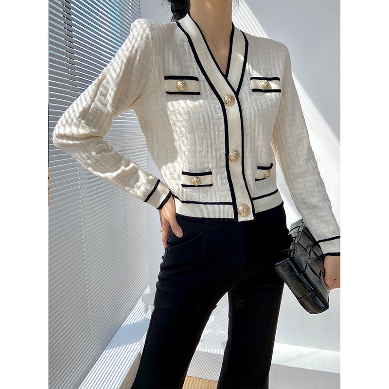 İlkbahar Sonbahar Yeni V Yaka  - Crop Cardigan Vintage incelemesi ve fiyatı