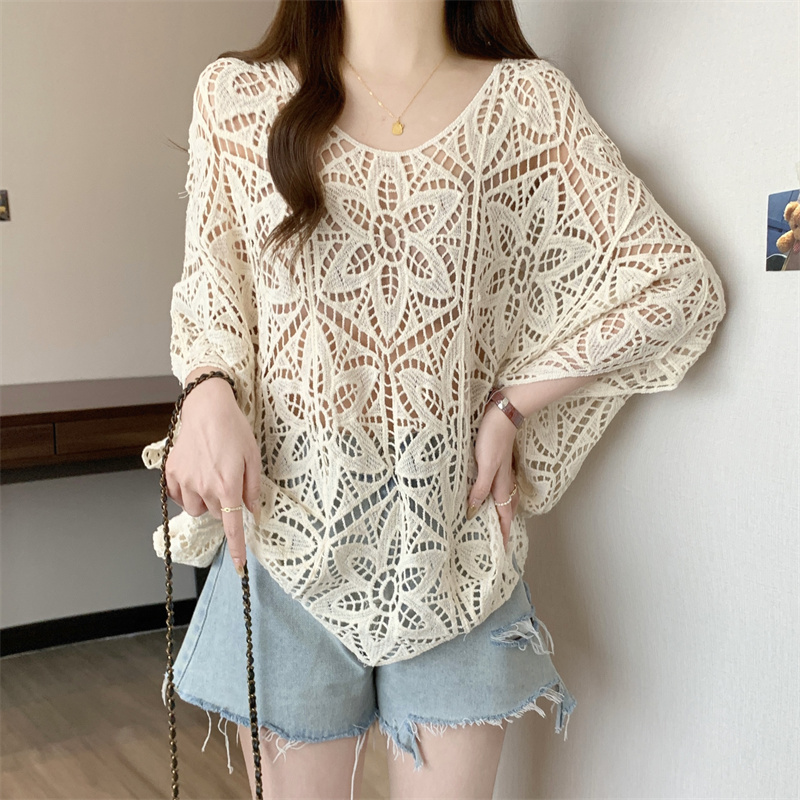 Tığ işi dantel üst kadın şeffa - Crochet Top Boho incelemesi ve fiyatı