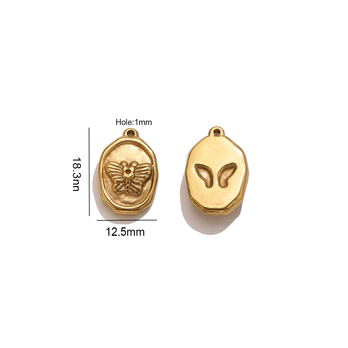 6 adet Oval Böcek Kelebek Koly - Vintage Fashion Wholesale incelemesi ve fiyatı