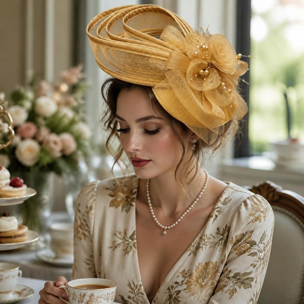Dayanıklı Sinamay Kadın Fasöne - Vintage Fashion Hats incelemesi ve fiyatı