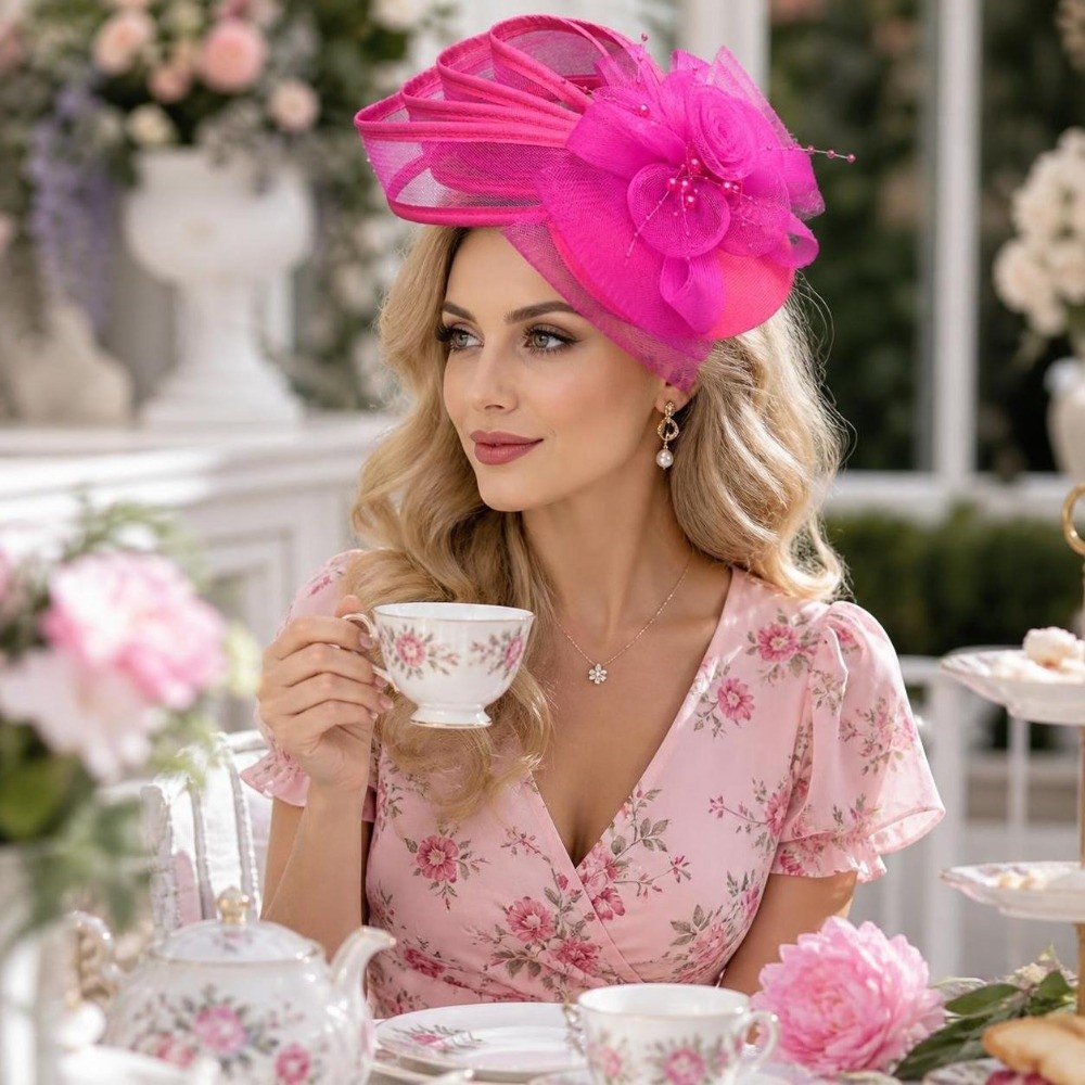 Dayanıklı Sinamay Kadın Fasöne - Vintage Fashion Hats incelemesi ve fiyatı