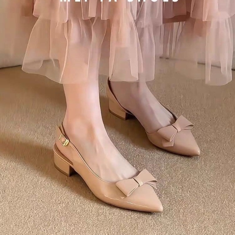 Bow Gentle Orta Topuklu Baotou - French Vintage Fashion incelemesi ve fiyatı