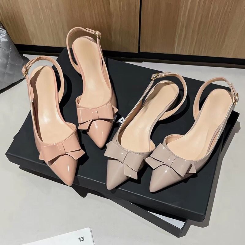 Bow Gentle Orta Topuklu Baotou - French Vintage Fashion incelemesi ve fiyatı