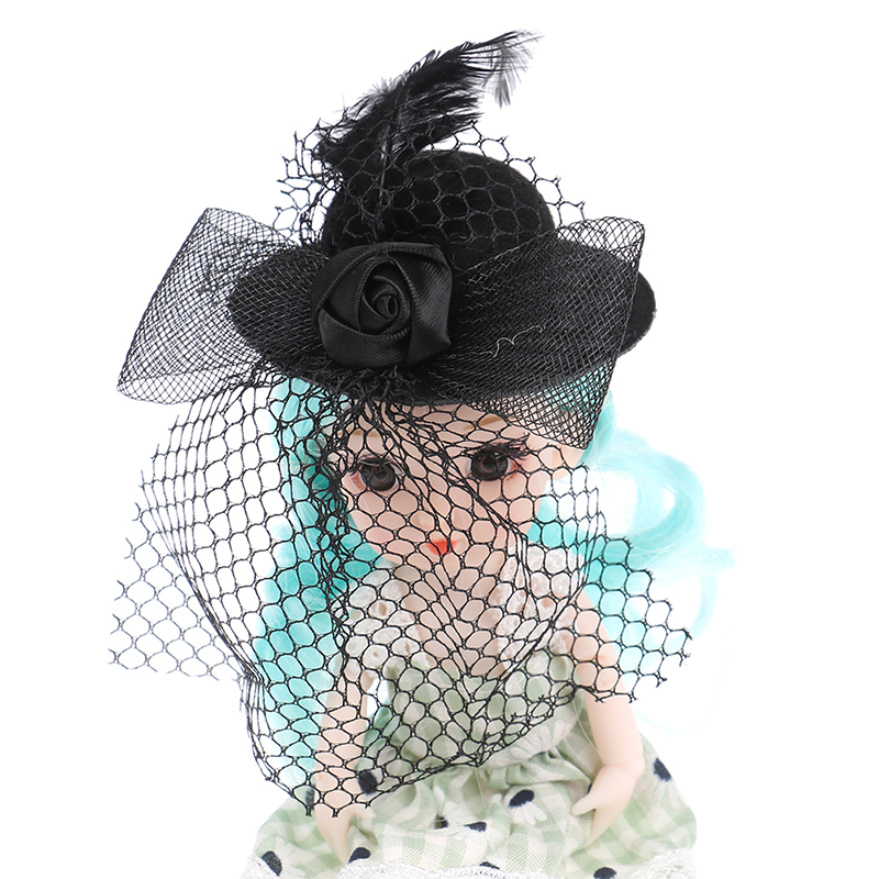 1 adet 7cm bebek moda Lady Bow - Vintage Fashion Hats incelemesi ve fiyatı