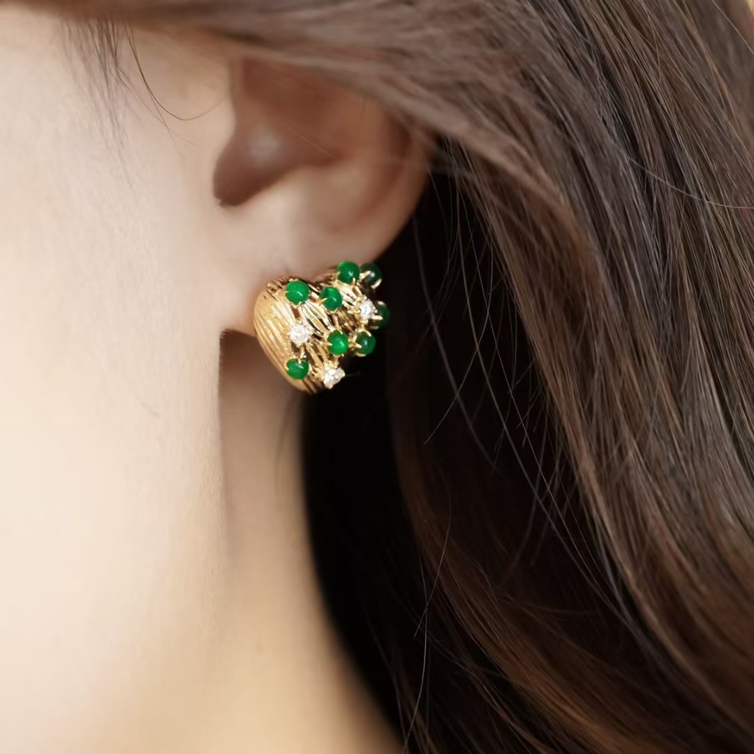 Retro14K Altın Dolgulu Zümrüt  - Vintage Fashion Eras incelemesi ve fiyatı