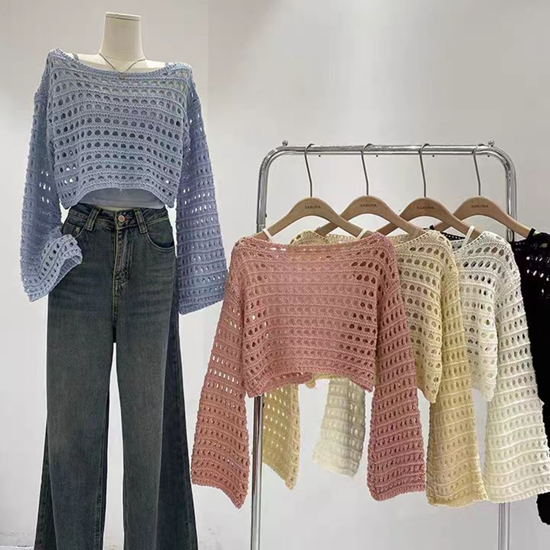 Uzun Kollu Tığ Örgü Üst Yaz Pl - Crochet Top Boho incelemesi ve fiyatı