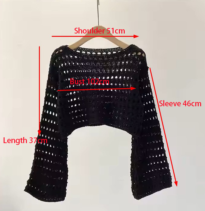 Uzun Kollu Tığ Örgü Üst Yaz Pl - Crochet Top Boho incelemesi ve fiyatı