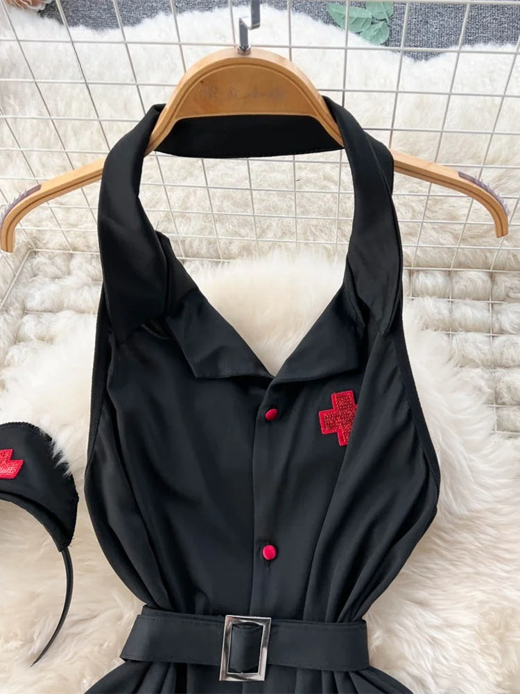 Erotik Moda Seksi Halter Linge - Vintage Fashion incelemesi ve fiyatı