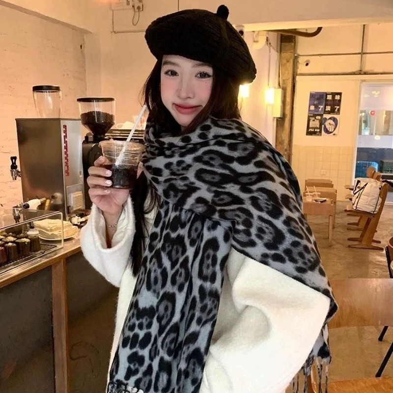 2025 Yeni Retro İpek Leopar De - Vintage Fashion Knitwear incelemesi ve fiyatı