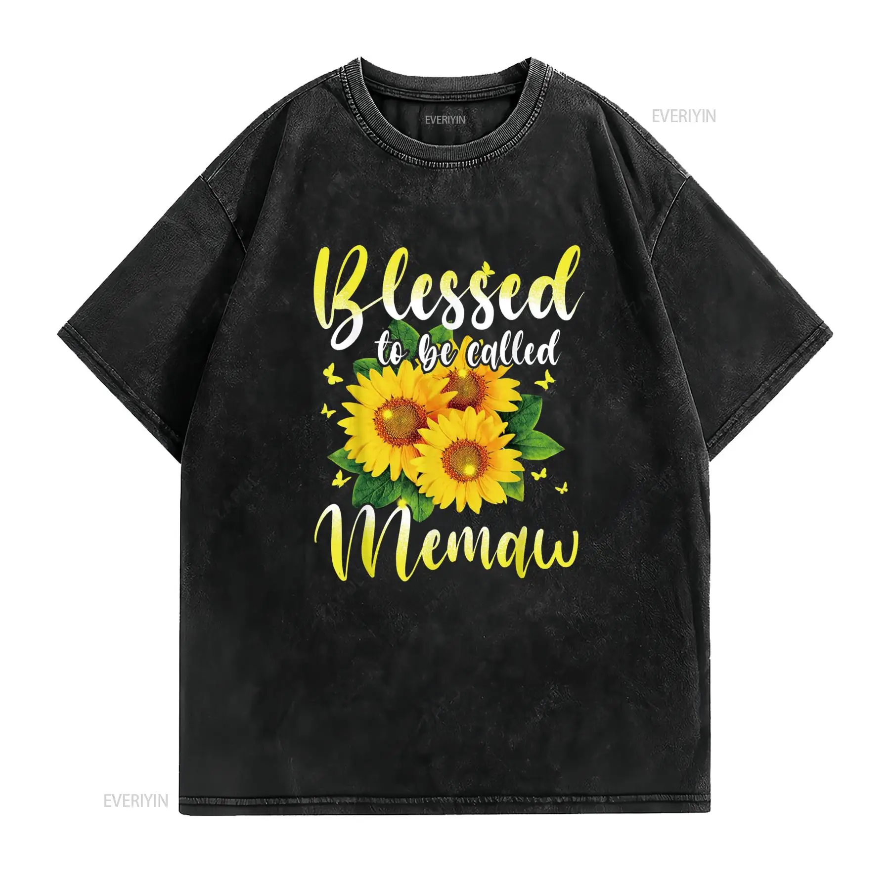 Memaw Sunflower Tişörtü olarak - Vintage Fashion Knitwear incelemesi ve fiyatı