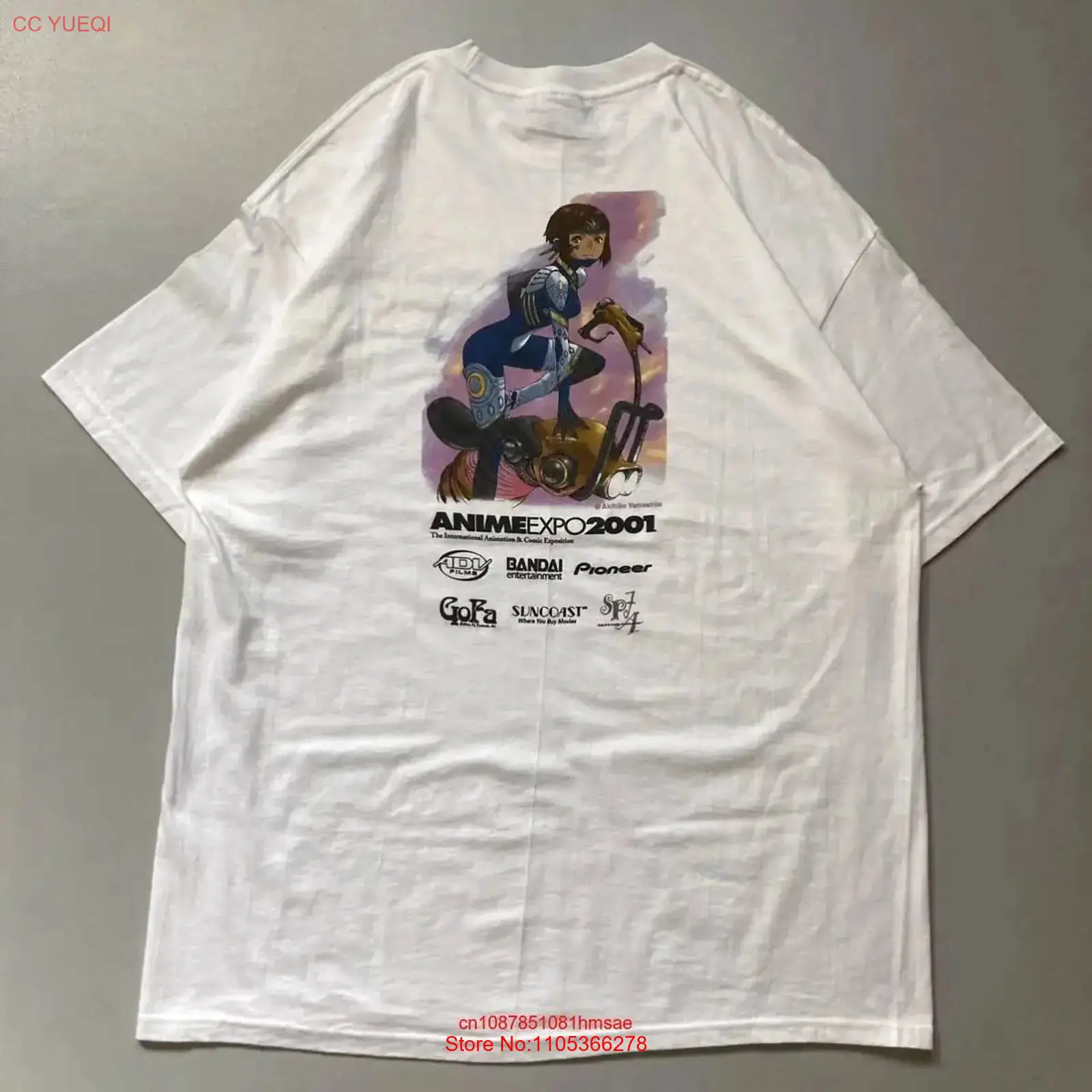 00'lar ANIME EXPO resmi tişört - Vintage Fashion Expo incelemesi ve fiyatı