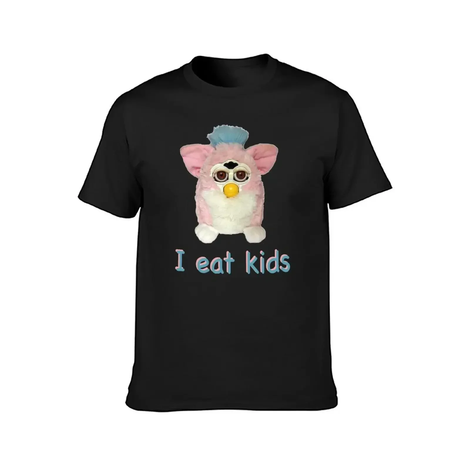 Furby I eat kids T-Shirt grafi - Vintage Fashion Archive incelemesi ve fiyatı