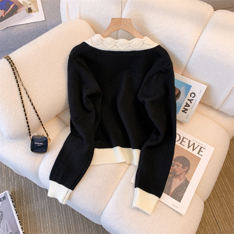 Kadın Siyah Gotik Kırpılmış Hı - Crop Cardigan Vintage incelemesi ve fiyatı