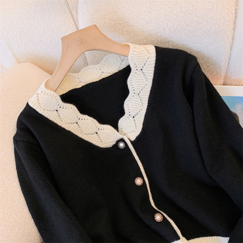 Kadın Siyah Gotik Kırpılmış Hı - Crop Cardigan Vintage incelemesi ve fiyatı
