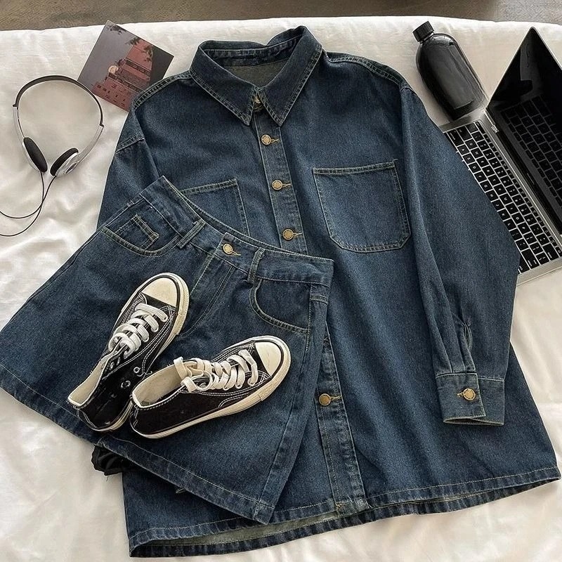 Y2K Kot Etek Takımı: Vintage J - Vintage Fashion incelemesi ve fiyatı