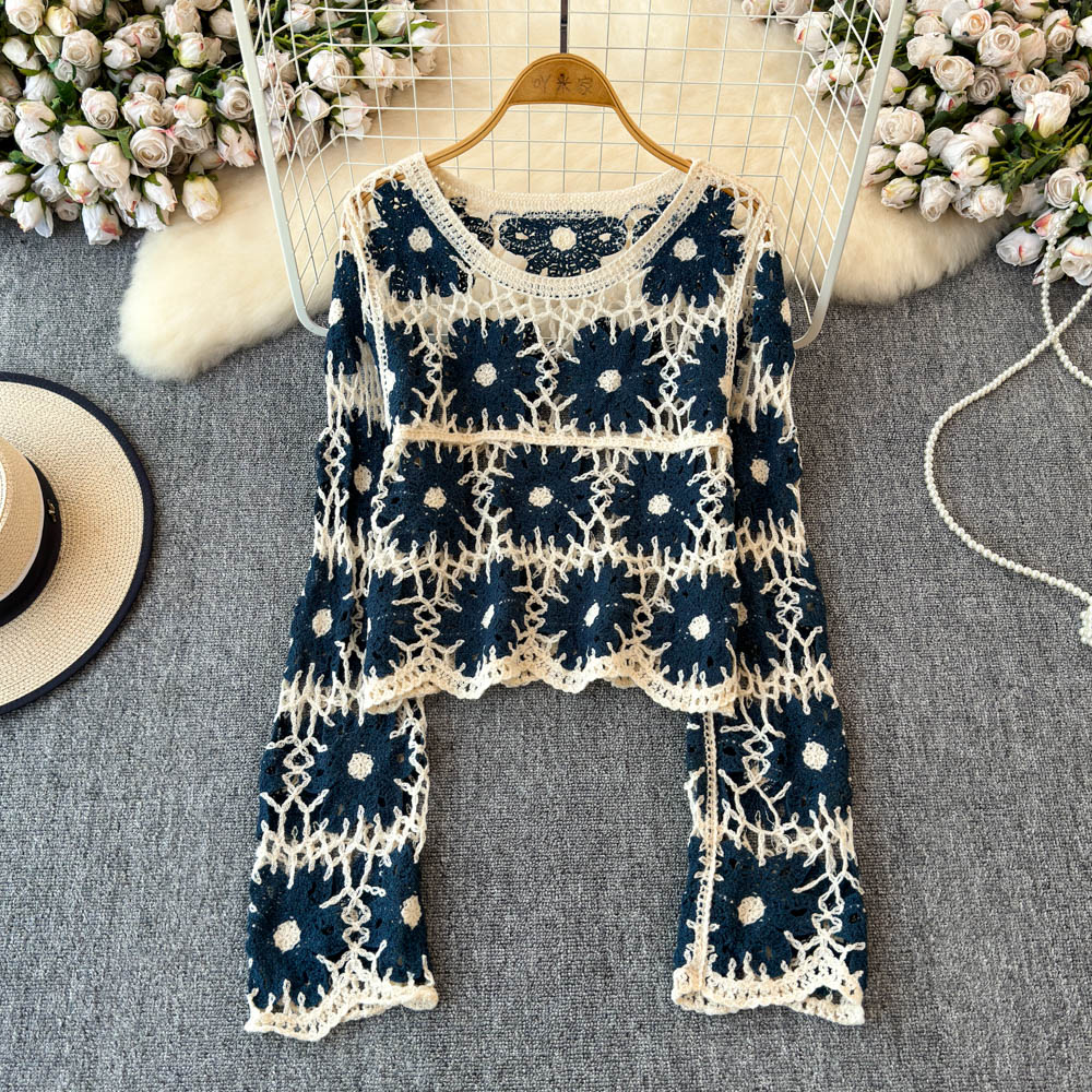 Kadınlar için Çiçekli Tığ İşi  - Crochet Top Boho incelemesi ve fiyatı