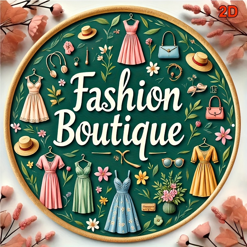 Vintage Moda Metal Duvar Tabel - Vintage Fashion Store incelemesi ve fiyatı