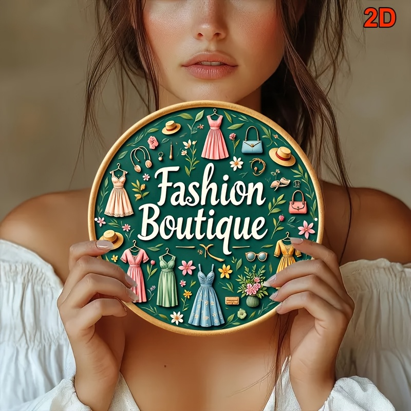 Vintage Moda Metal Duvar Tabel - Vintage Fashion Store incelemesi ve fiyatı