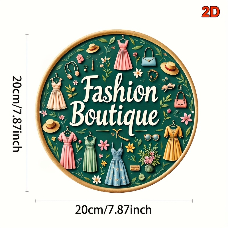 Vintage Moda Metal Duvar Tabel - Vintage Fashion Store incelemesi ve fiyatı