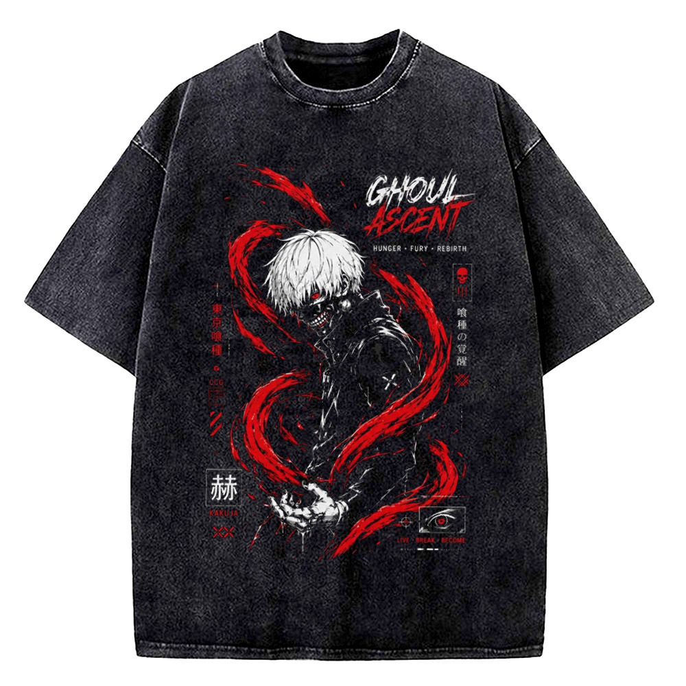 Tokyo Ghoul Vintage Yıkanmış p - Vintage Fashion In Tokyo incelemesi ve fiyatı