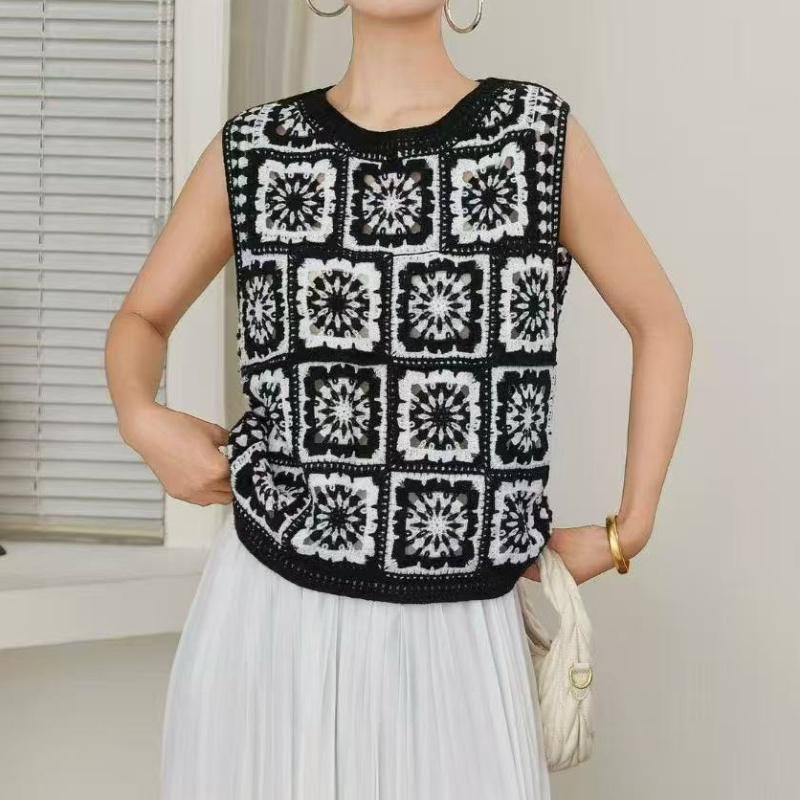 Büyükanne karesi tığ işi üst k - Crochet Top Boho incelemesi ve fiyatı