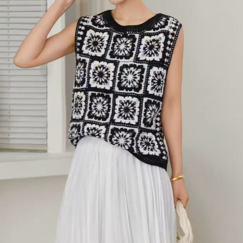 Büyükanne karesi tığ işi üst k - Crochet Top Boho incelemesi ve fiyatı
